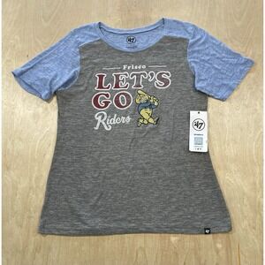 Frisco Rough Riders 47 Brand Women's T Shirt Size XL